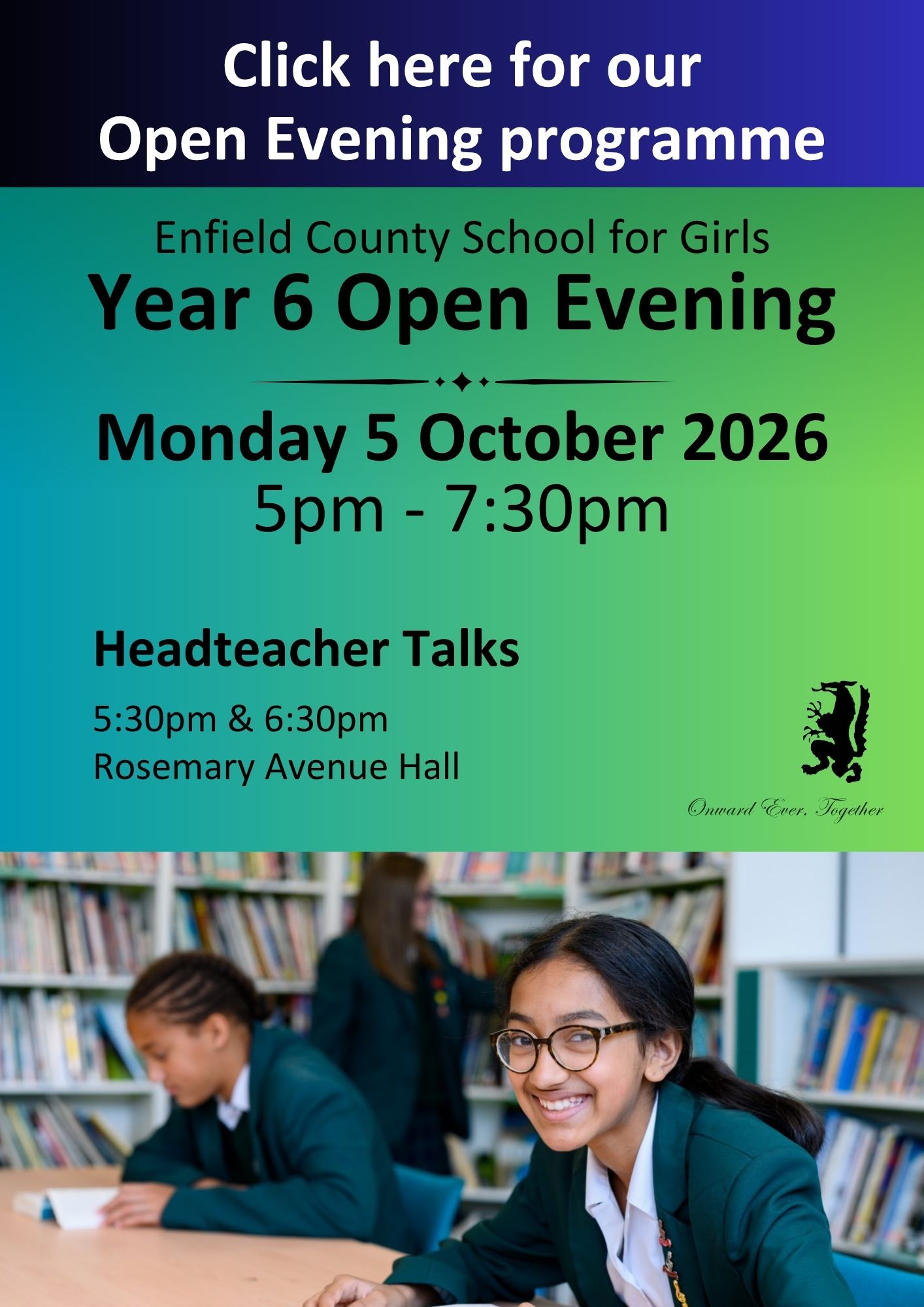 Year 6 Open Evening Programme 2026 Year 6 Open Evening Programme 2026