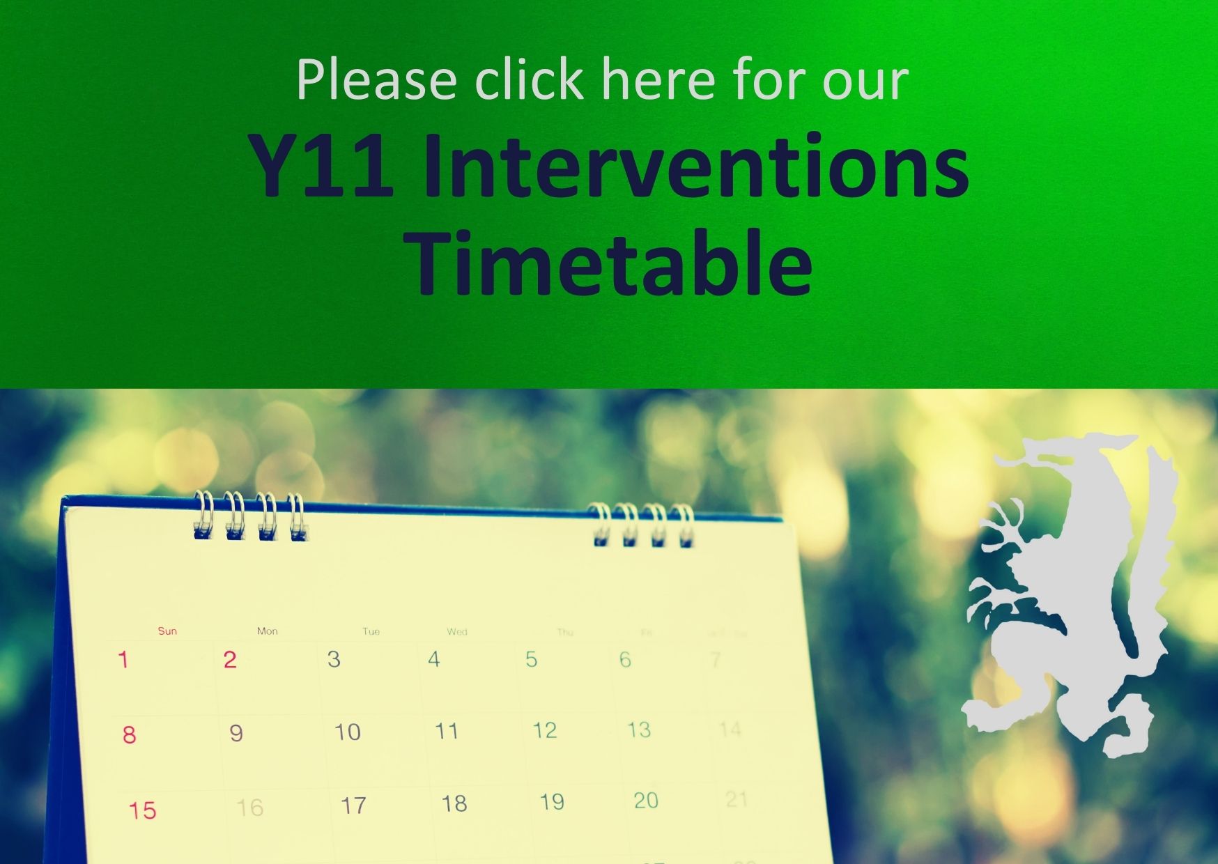 Y11 Interventions Timetable Y11 Interventions Timetable