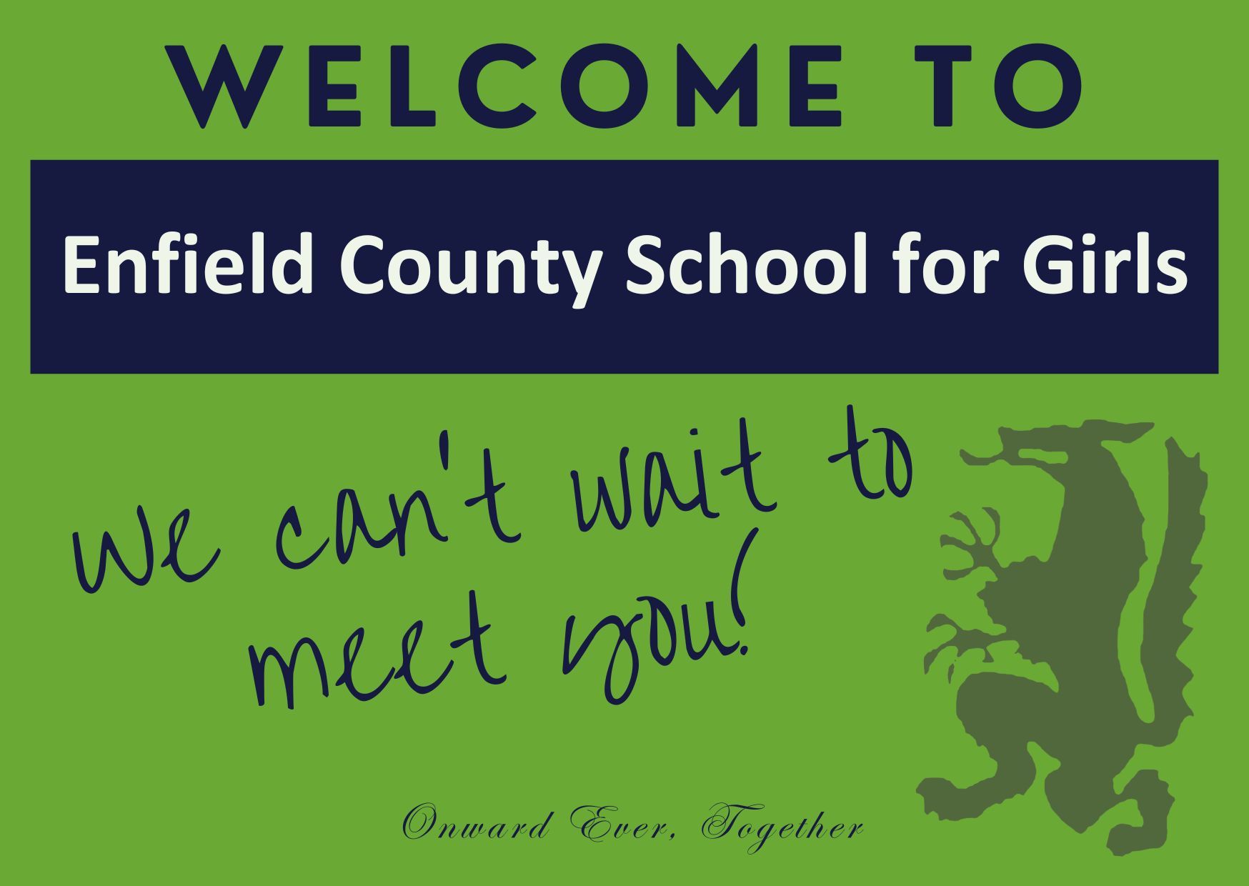 Year 6 welcome to our school postcard